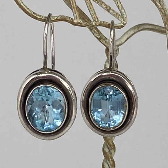 Silpada Jewelry - SILPADA Blue Topaz Drop Earrings